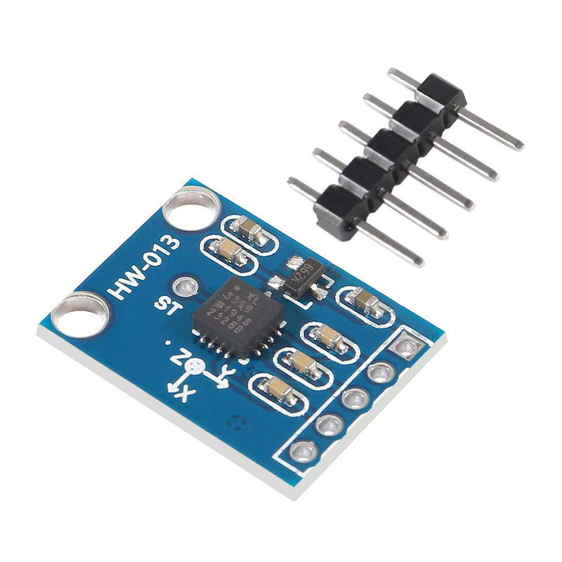 [Australia - AusPower] - AITRIP 3PCS ADXL335 3-Axis Accelerometer Angular Transducer Sensor GY-61 Module Analog Output 3-5V 
