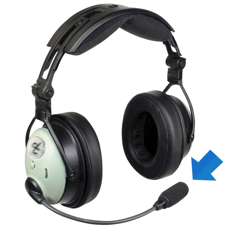 [Australia - AusPower] - LEFXMOPHY for David Clark M7A Mic Cover, M-4 / M-7 / H10 / H20 /DC PRO-X2 / PRO-2 / DC ONE-X ENC Headset Aviation Microphone Replacement Pop Filter Protector, 3pack Windscreen 