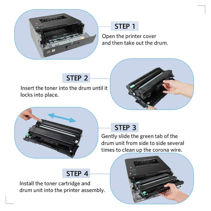 [Australia - AusPower] - MxVol Compatible Drum Unit Replacement for Brother DR730 DR-730 DR 730 Up to 12,000 Pages use for HL-L2350DW DCP-L2550DW MFC-L2710DW MFC-L2750DW HL-L2395DW Printer (NO Toner) 