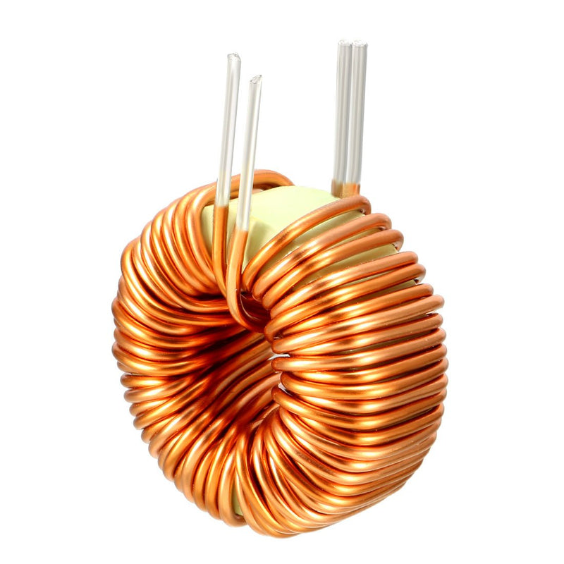 [Australia - AusPower] - uxcell 5Pcs Vertical Toroid Magnetic Inductor Monolayer Wire Wind Wound 50uH 20A Inductance Coil 