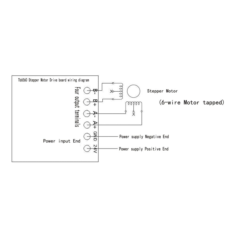 [Australia - AusPower] - HiLetgo TB6560 3A CNC Router Single 1 Axis Controller Stepper Motor Driver Board 