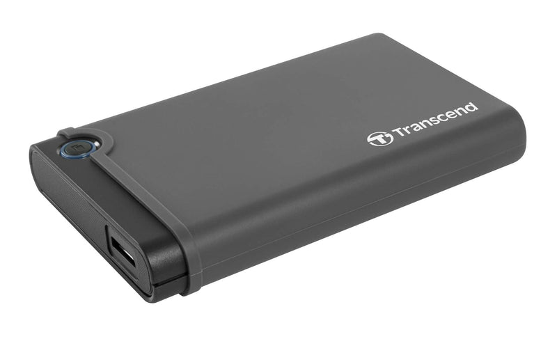 [Australia - AusPower] - Transcend StoreJet 25CK3 2.5” SATA III SSD/HDD Enclosure Kit USB 3.1 Gen 1 TS0GSJ25CK3,Grey 