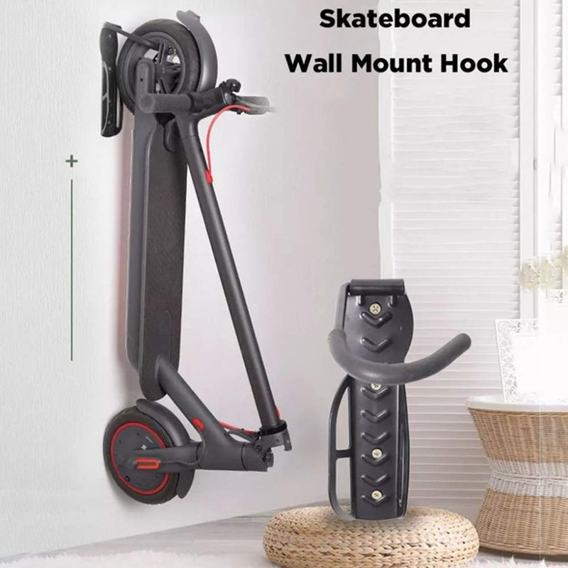 [Australia - AusPower] - Coherny Wall Hanging Hook with Maximum Load of 50kg for Xiaomi Scooter M365/PRO and Ninebot ES1 ES2 Electric Scooter 