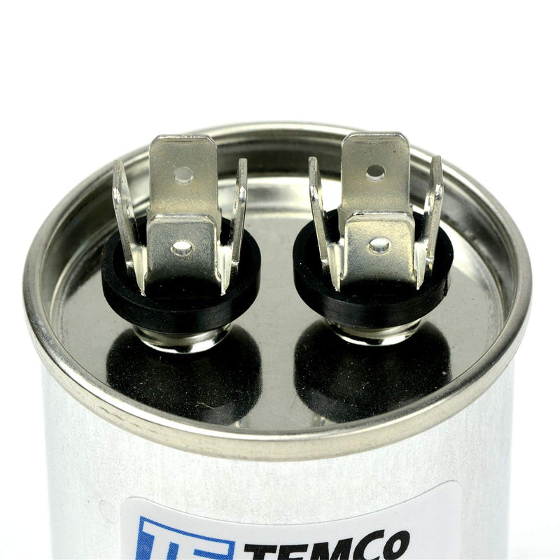 [Australia - AusPower] - TEMCo 15 uf/MFD 370 VAC Volts Round Run Capacitor 50/60 Hz AC Electric - Lot -1 (Optional uf/MFD, Voltage and Lot Quantities Available) 15 uf (1 Pack) 