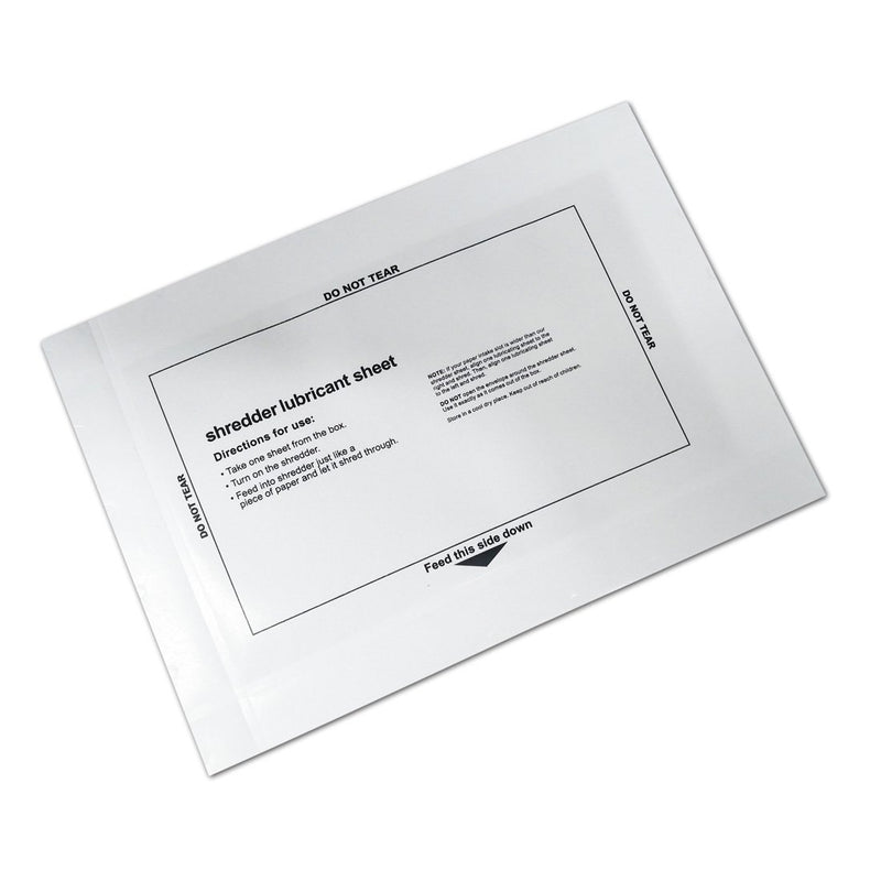 [Australia - AusPower] - laffeya Shredder Lubricant Sheets, Paper Shredder Sharpening, Paper Shredders Lubricating Sheets, Shredder Cleaning Sheets (30 Pack) 30 Pack 