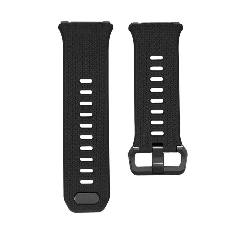[Australia - AusPower] - aczer-Y Fitbit Ionic Sport Band Accessories Watchbands, 15 Color Classic Replacement TPU Watch Band with Stainless Buckle for Fitbit Ionic Smartwatch Large Small (No Tracker) white 