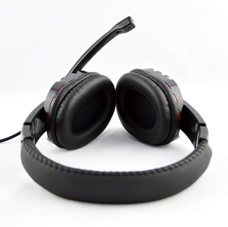 [Australia - AusPower] - FNSHIP P3-726 Headband Gaming Headset USB Port Wired Stereo Micphone Headphone Earphone for PC Game 