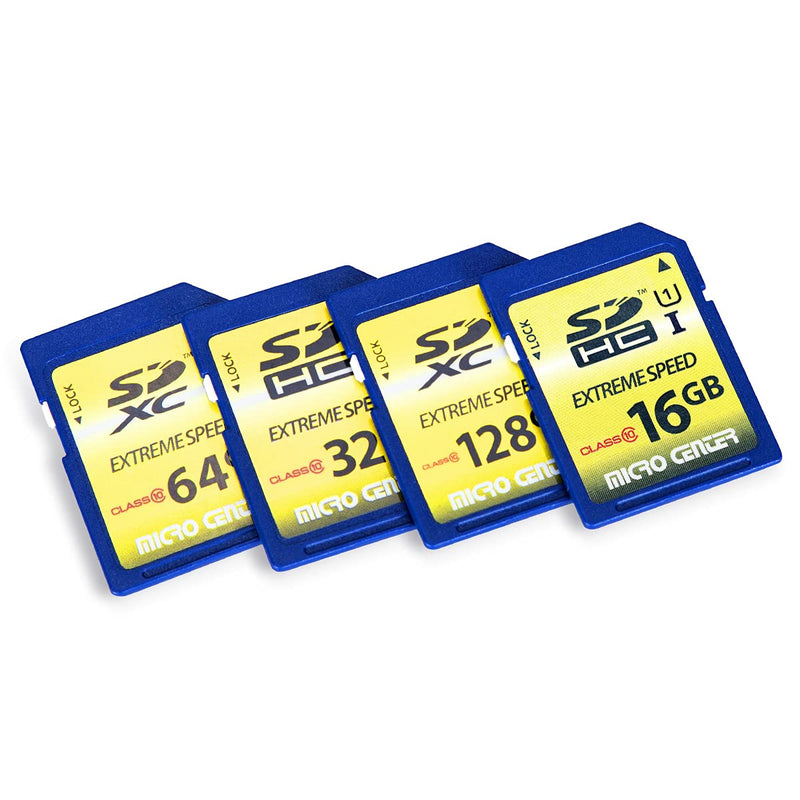 [Australia - AusPower] - 16GB Class 10 SDHC Flash Memory Card Full Size SD Card USH-I U1 Trail Camera Memory Card by Micro Center (5 Pack) 16GB x 5 