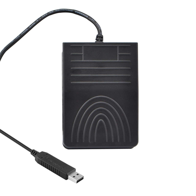 [Australia - AusPower] - [Upgraded] iKKEGOL USB Foot Pedal Switch Video Game PC Hands Free Footswitch One Key Control Program Computer Mouse Keyboard HID with 2M Cable 