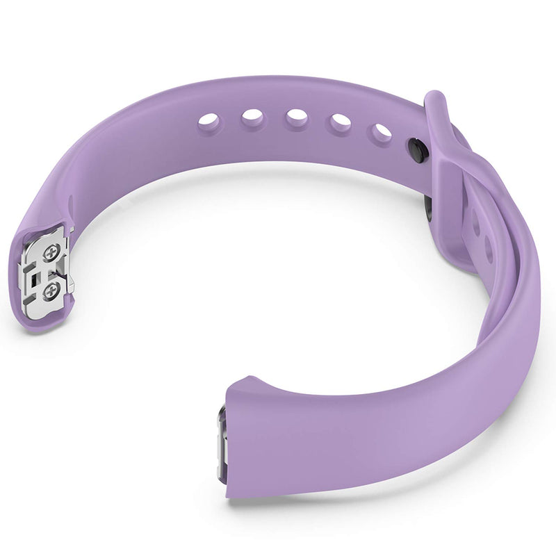 [Australia - AusPower] - Fit for Samsung Galaxy Fit SM-R370 Bands, Adjustable Soft Silicone Replacement Watch Band Straps Wrist Bands Bracelet Fit Samsung Galaxy Fit Fitness Smartwatch for Women Men (Pink Navy Purple) Pink Navy Purple 