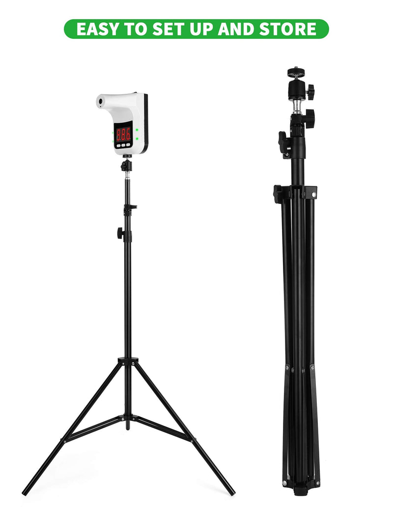 [Australia - AusPower] - KRX Tripod for Infrared Thermometers, Adjustable Portable Stand and Holder for Non-Contact Wall Mounted Infrared Thermometer Models K2, K3, K3 Pro, Cameras and More 