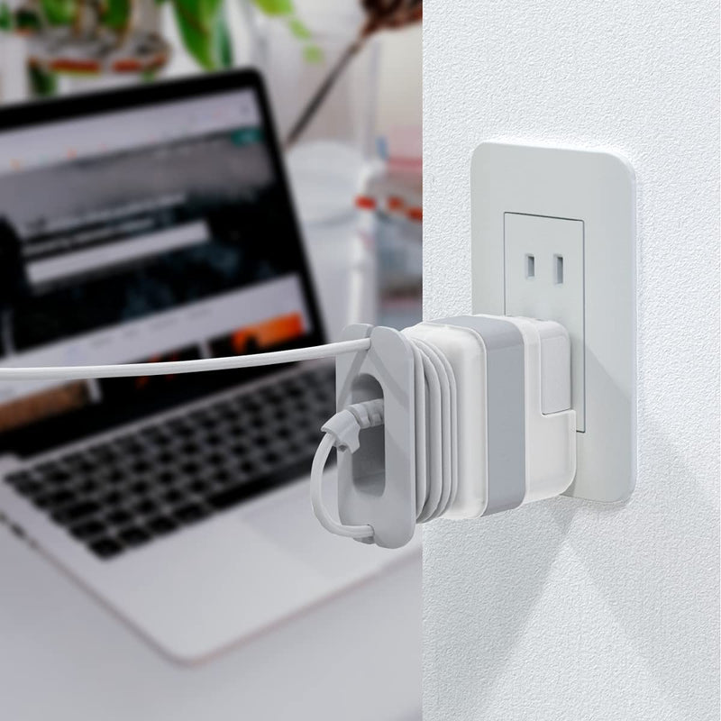 [Australia - AusPower] - TATOFY Charger Cable Organizer, Charger Case for MacBook 30w 29w Charger Adapter, Travel Cord Organizer, Charger Organizer, MacBook Accessories (MacBook Air 13", Retina 12") 