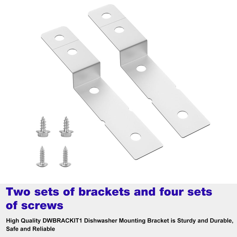 [Australia - AusPower] - 154477201 DWBRACKIT1 Dishwasher Mounting Bracket For Electrolux Frigidaire Dishwashers 154806601,154806602,2691713 