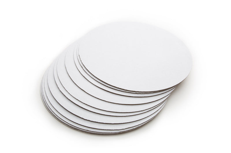 [Australia - AusPower] - Fox Run Round Cake Base, Cardboard, 10-Inch, Pack of 12 