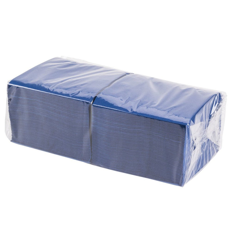 [Australia - AusPower] - Perfectware 2 Ply Navy Blue-200 Navy Blue Beverage Napkin Package of 200ct- 2-Ply, 2.5" Height, 5" Width, 10" Length (Pack of 200) 