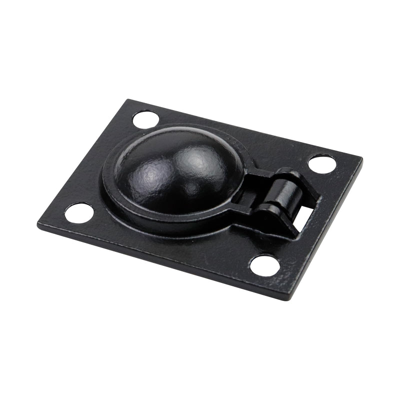 [Australia - AusPower] - Nicerity 2Pcs Flush Ring Pull Stainless Steel Boat Hatch Latch Cabinet Flush Mount Lifting Ring Pull Handle ï¼ˆBlackï¼‰ 