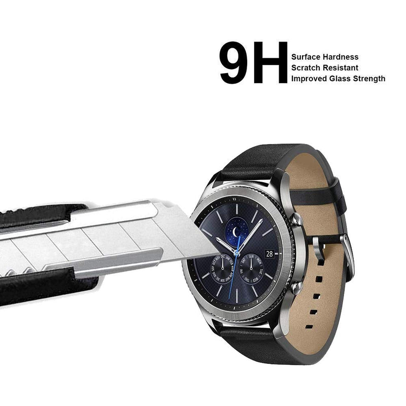 [Australia - AusPower] - (3 Pack) Supershieldz Designed for TicWatch Pro 3 / TicWatch Pro 3 Ultra GPS Smartwatch Tempered Glass Screen Protector, Anti Scratch, Bubble Free 