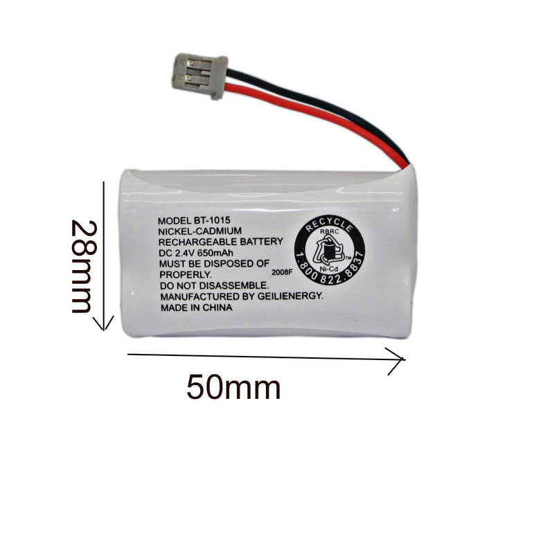 [Australia - AusPower] - GEILIENERGY BT-1015 BT1015 Battery Compatible for Uniden BT1007 BT-1007 BT904 BT-904 BBTY0651101 BBTY0460001 BBTY0510001 BBTY0624001 BBTY0700001 HHR-P506, HHR-P506A Cordless Phone(3-Pack) 3 pack BT1007/BT1015 Batteries 