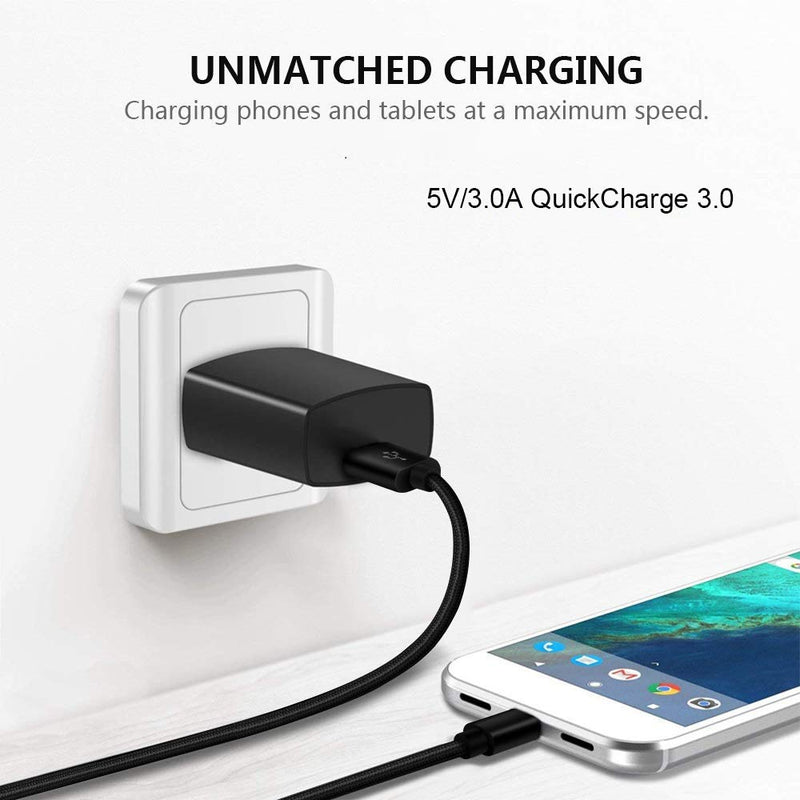 [Australia - AusPower] - USB Type C Charging Cable 3FT 6FT 6FT Charger Cord for Samsung Galaxy A50 A52 S22 S20 Plus Ultra A51 A11 A71 A42 5G A70 A30 S10E S10 S10+,LG G8 V40 G7 V50 Thinq,Nokia 7.1 6.1,Fast Charge Phone Wire 