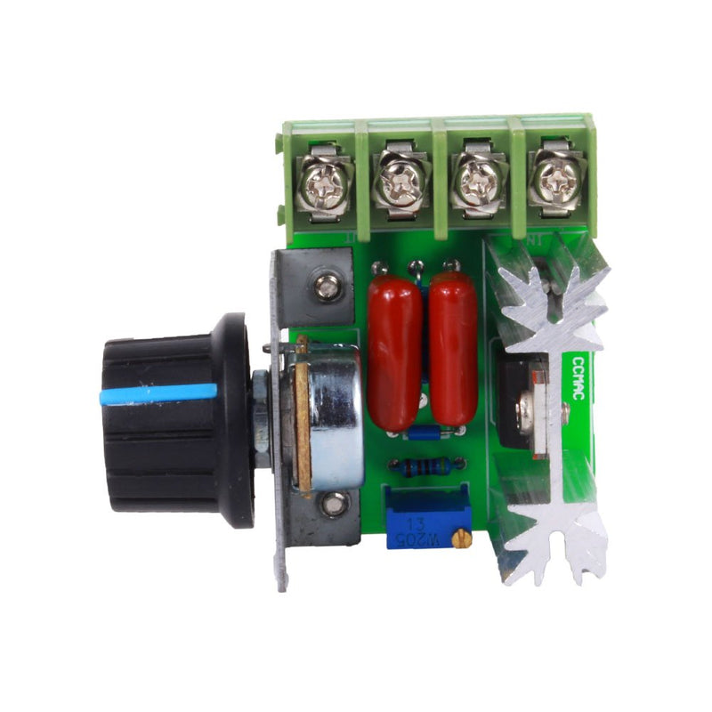 [Australia - AusPower] - 2000W AC SCR Motor Speed Controller Electric Voltage Regulator 0-220V 25A Adjustable Speed Controller 