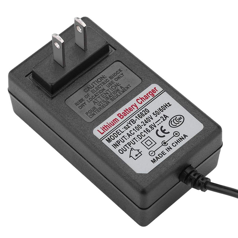 [Australia - AusPower] - Universal Power Adapter, AC 100-240V DC 21V 2A Safe Charge Replacement Power Supply Adapter Lithium-ion Battery Charger for Household Electronic Devices. (16.8V 2A) 16.8V 2A 