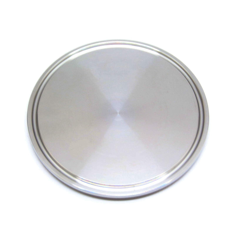 [Australia - AusPower] - QiiMii SS304 3" Stainless Steel Sanitary Tri Clamp Clover Solid End Cap,1 pack 3 inch (1 pack) 