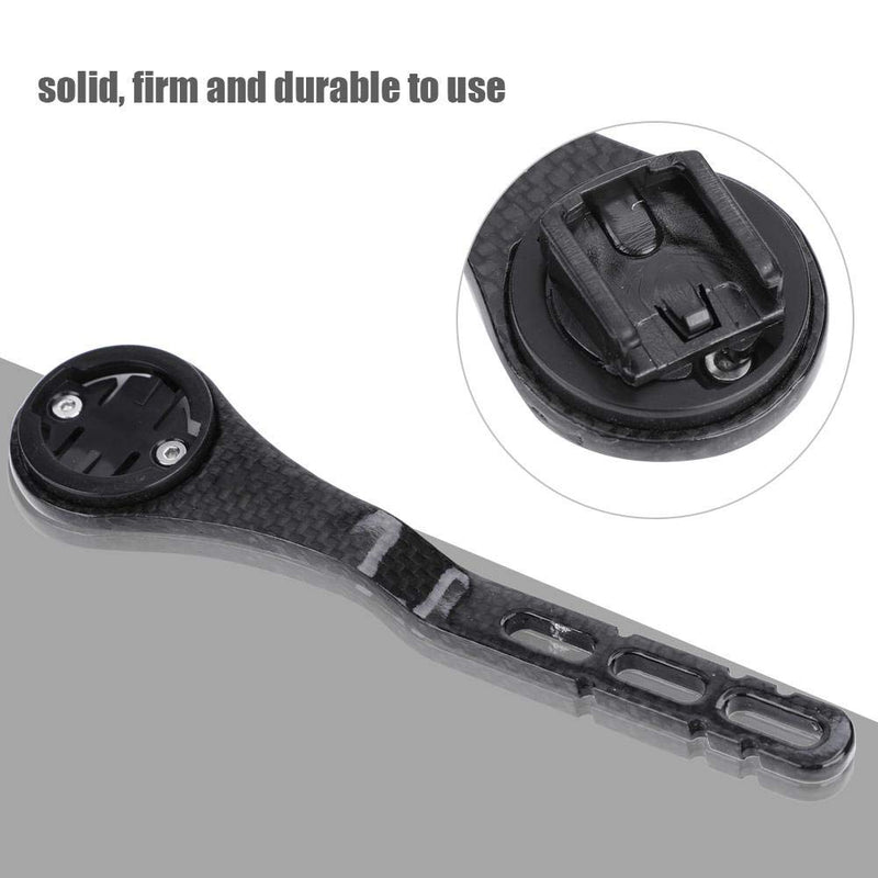 [Australia - AusPower] - VGEBY Bike Computer Mount, Carbon Fiber GPS Odometer Handlebar Holder Extension Mount for Garmin Bryton 