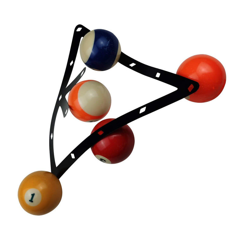 [Australia - AusPower] - WALIKEN Triangle Rack Pool Table Ball Holder Positioning Rack Billiard Accessory Magic Ball Rack Holder Sheet Billiards Triangle Cue Accessories 