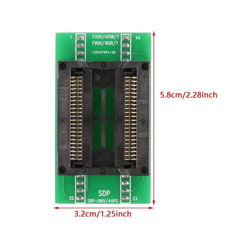 [Australia - AusPower] - PSOP44 to DIP44/SOIC44 Chip Programmer Adapter IC Test Socket Converter Test Socket Programmer Adapter 