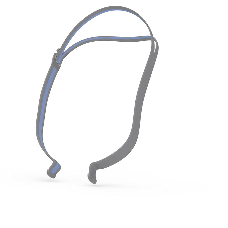 [Australia - AusPower] - ResMed AirFit P10 Headgear - Preserves Minimal Facial Contact (with Clip) - Blue 