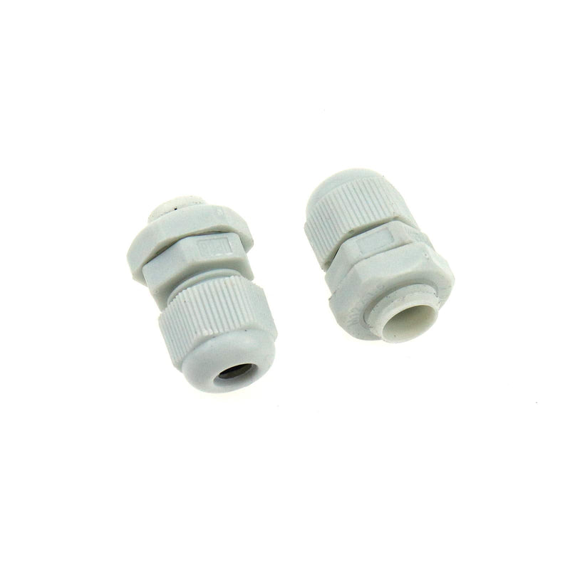 [Australia - AusPower] - Meprotal 2 Pieces 1/2NPT 100mm Rod Length Thermowell Weldless Temperature Sensor Stainless Steel Thermowell with Nylon Cable Gland for Homebrew Brewing Beer Fermenter 