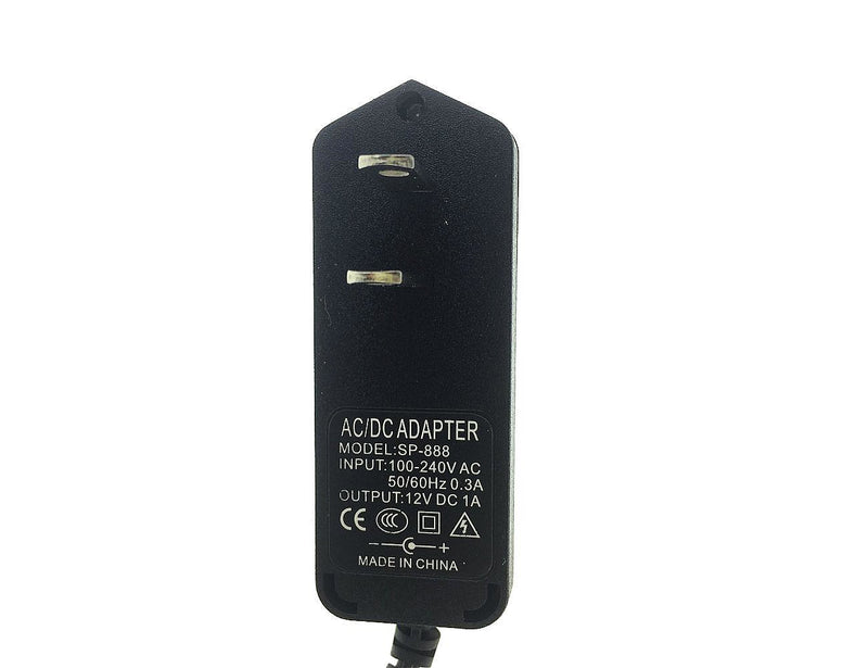 [Australia - AusPower] - 12V AC/DC Power Adapter 5.5mm x 2.1mm Plug 1A(1000MA) UL Listed Power Supply 