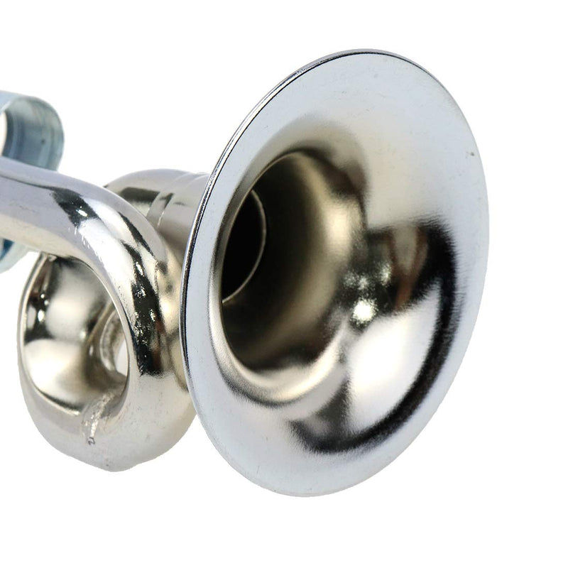[Australia - AusPower] - AUTUT 2 Pcs Bugle Horn Retro Clown Horn Kids Bike Horn Metal Air Horn with Squeeze Bulb for Bicycle, Golf Cart 
