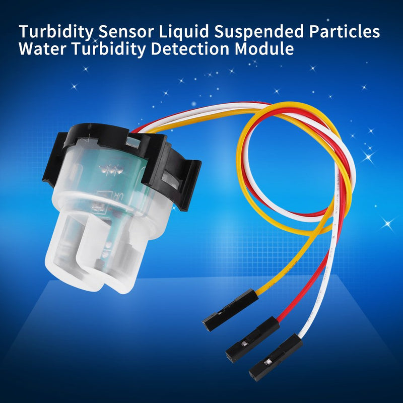 [Australia - AusPower] - Liquid Turbidity Sensor, DC 5V Turbidity Sensor, Liquid Suspended Particles Water Turbidity Detection Module 