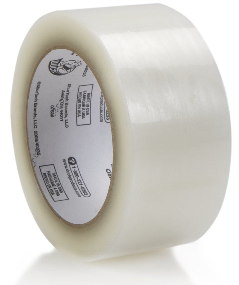 [Australia - AusPower] - Duck Brand Standard Packaging Tape Refill, 4 Rolls, 1.88 Inch x 55 Yard, Clear (240238) Pack of 4 Rolls, 54.6 Yards Each 1.6 mils thick 