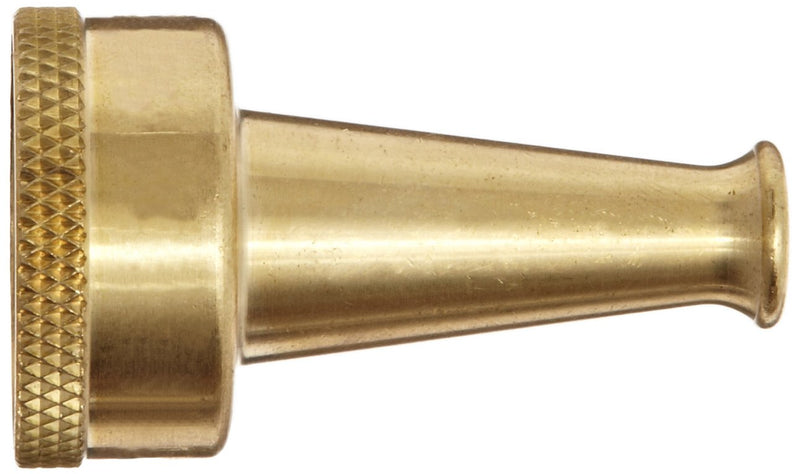 [Australia - AusPower] - Dixon Valve & Coupling PSN76 Brass Sweeper Nozzle, 3/4" GHT, 2" Length, 3/16" Orifice 