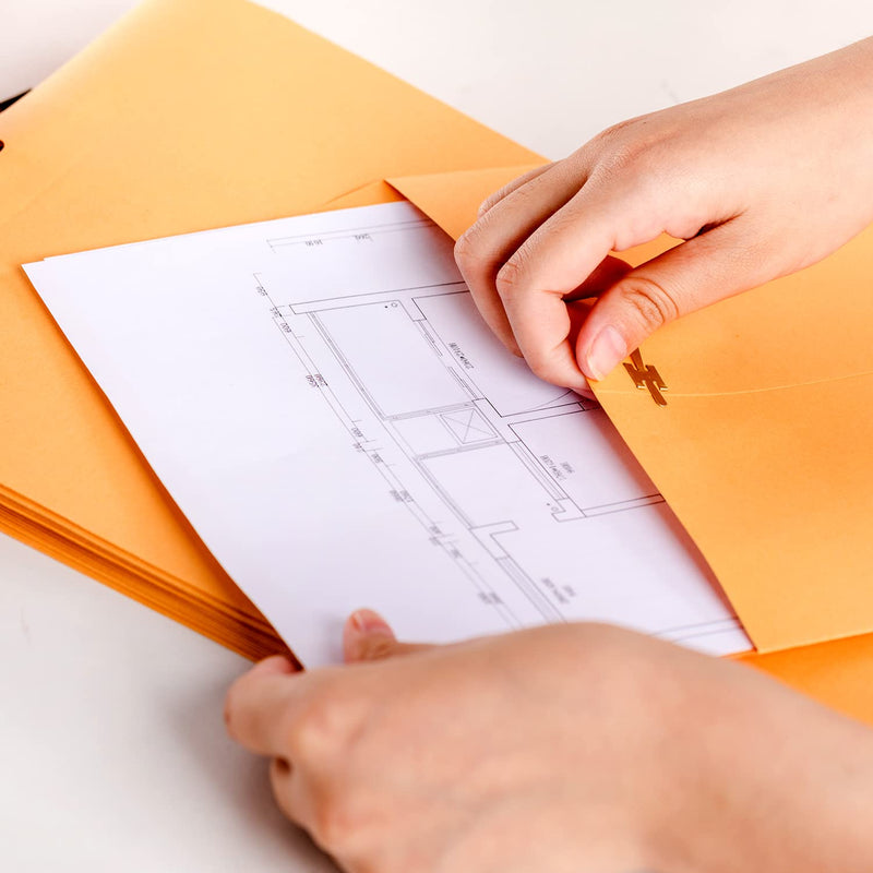 [Australia - AusPower] - Mr. Pen- Clasp Envelopes,18 Pack, 9x12, Brown Kraft, Letter Size Envelopes, Brown Envelopes, Document Envelope, Clasp Kraft Envelopes, Clasp and Gummed Closure Envelopes. 