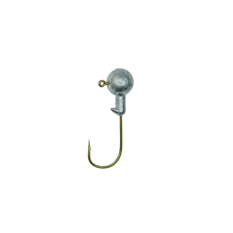 [Australia - AusPower] - Temorah Unpainted Jig Heads,Ball Heads with Bronze Hook Unpainted Bronze Hook 1/2 OZ 20 PCS 