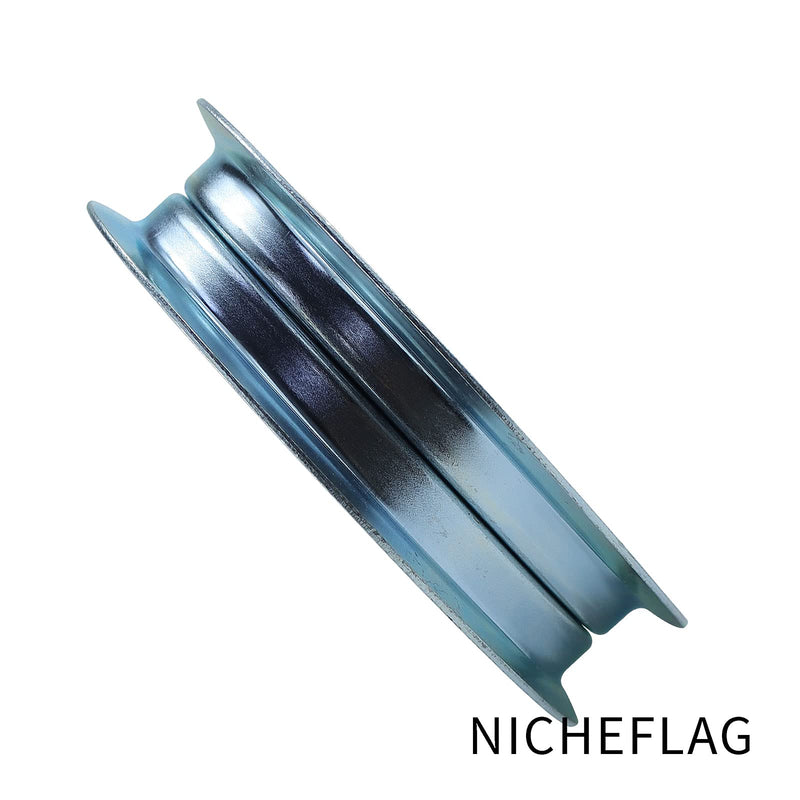 [Australia - AusPower] - NICHEFLAG 756-04129 Idler Pulley Replaces 753-08171, 756-04129B, 75604129B, 756-04129C, 956-04129, 956-04129B, 753-08068A, 753-08068, 78-065 (1) 