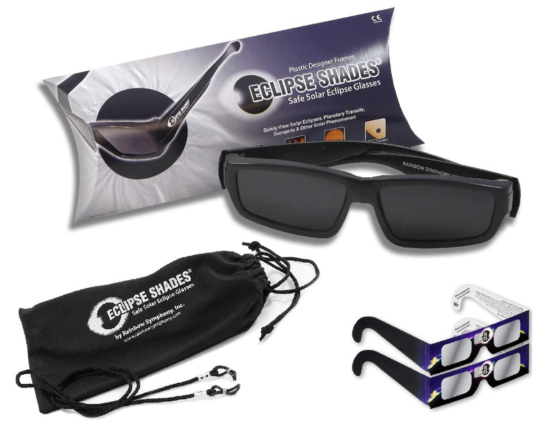[Australia - AusPower] - Plastic Eclipse Glasses in a Variety of Styles Casual 