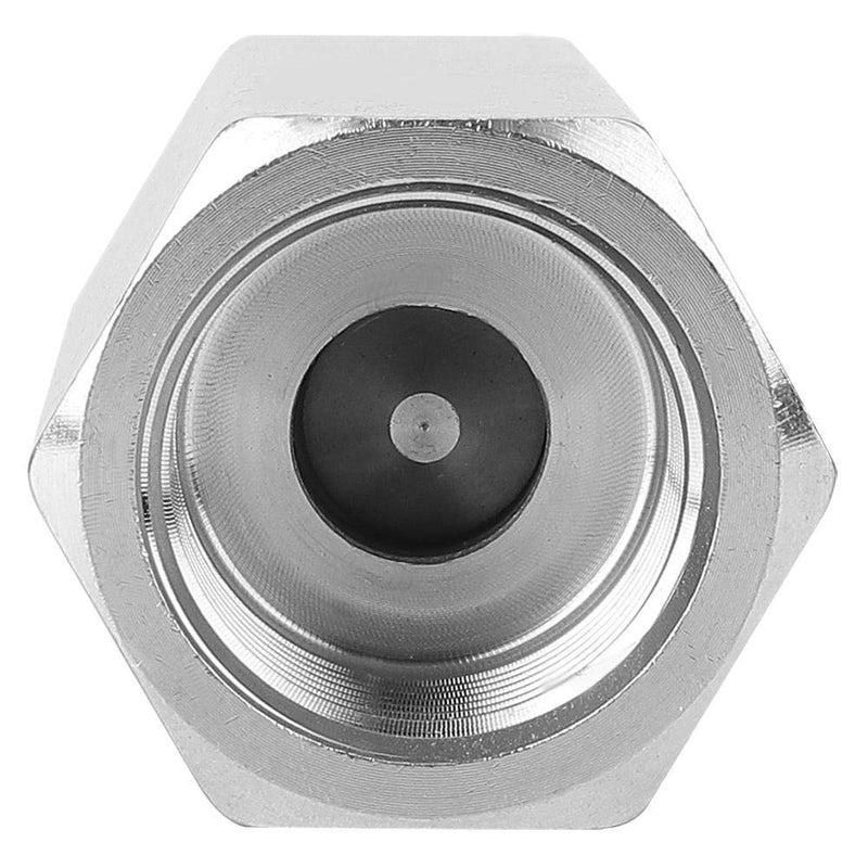 [Australia - AusPower] - Air Check Valve Stainless Steel Hex BSPP Female Thread One Way Air Check Valve for Gas, Oil, Water Pipe Connection(1/4”) Check Valve 1/4” 