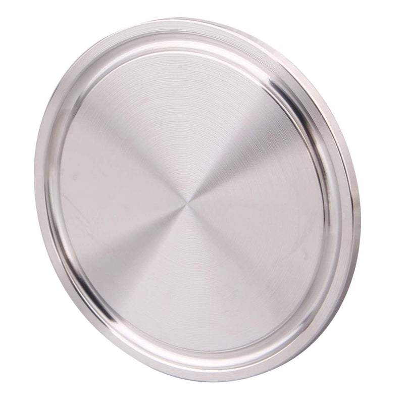[Australia - AusPower] - DERNORD Sanitary End Cap fits Tri-Clamp Ferrule Flange Stainless Steel 304 Fitting Clamp (2" (51mm) Tube OD) (2 Pack) 2 Pack 