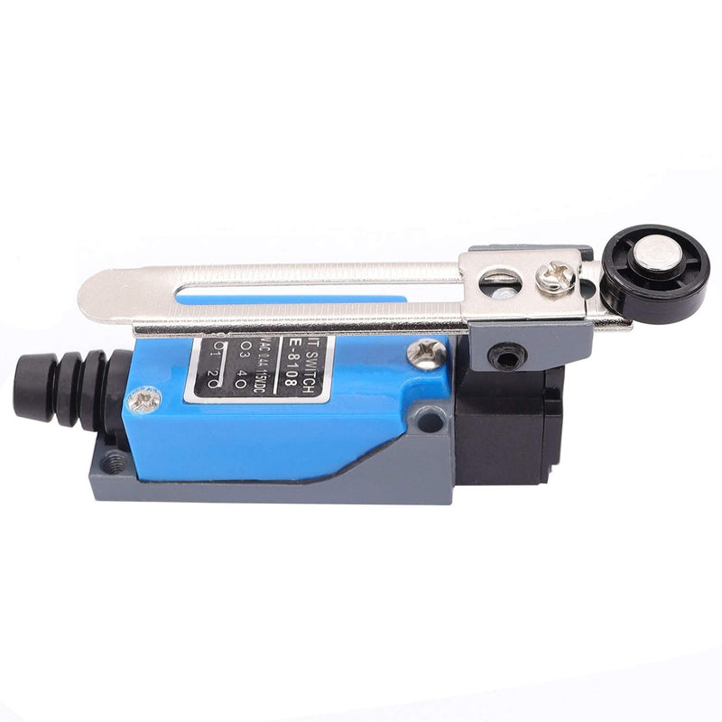 [Australia - AusPower] - TWTADE 2Pcs ME-8108 Adjustable Roller Lever Arm arduino Limit Switch NC-NO CNC Mill Router 