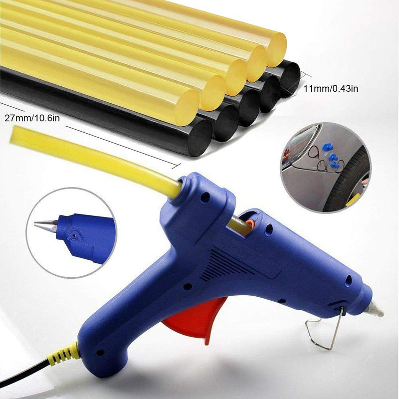 [Australia - AusPower] - Manelord Glue Gun - 100W Hot Glue Gun with 10Pcs High Adhesion Hot Glue Sticks for Car Dent Repair, Home Improvement, Quick Daily Repair and DIY Small Craft Projects 