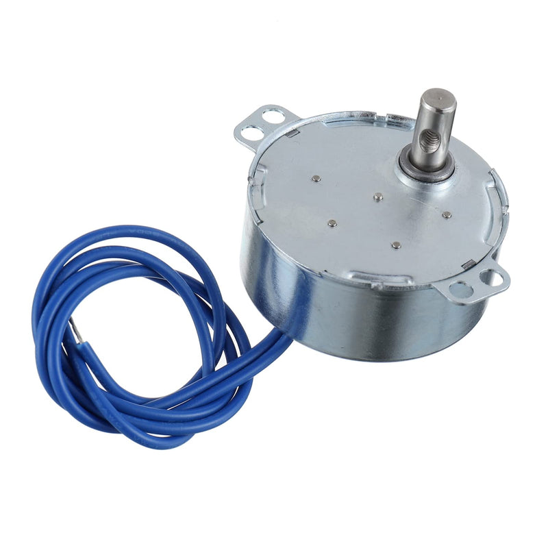 [Australia - AusPower] - BOJACK 2PCS Synchronous Motor AC100~127V Volt 50/60HZ 4W 5-6RPM/MIN CW/CCW Turntable Motor for Electric, Crafts Tumbler, Model or Cup Turner Motor 