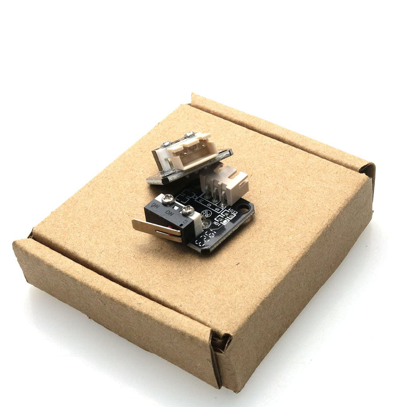 [Australia - AusPower] - WELWIK 2PCS X/Y/Z Axis End Stop Limit Switch, 3D Printer End Stop Switch 3Pin N/O N/C Control Limit Switch for Ender-3, Ender-3 Pro, CR-10, 10S, S4, S5 