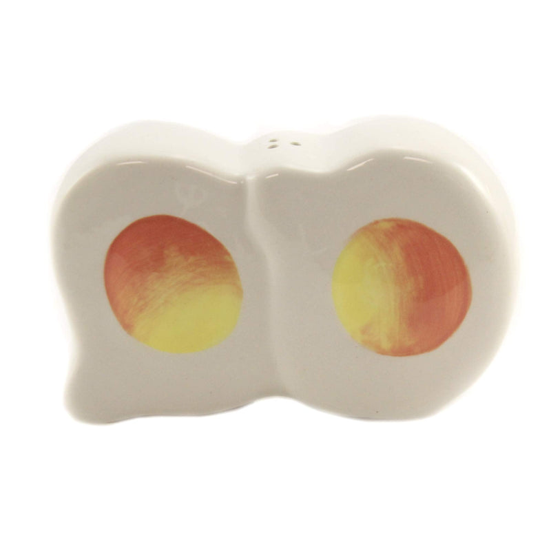 [Australia - AusPower] - Magnetic Ceramic Salt Pepper Shakers Bacon and Egg Set, 4 Inches 