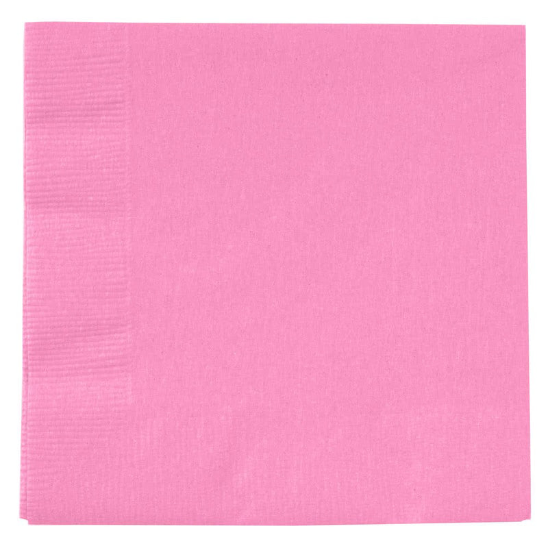 [Australia - AusPower] - Perfect Stix 2 Ply BEV Pink Napkin-200 Paper Cocktail Beverage Napkin, 2-Ply, Pink, 0.1" Height, 9.5" Width, 9.5" Length (Pack of 200) 