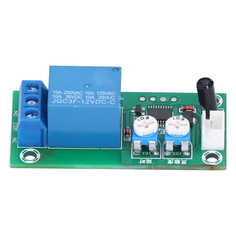 [Australia - AusPower] - Vibration Sensor Module, DC 12V Sensitivity Time Delay Switch DIY High Sensitive Alarm Module 