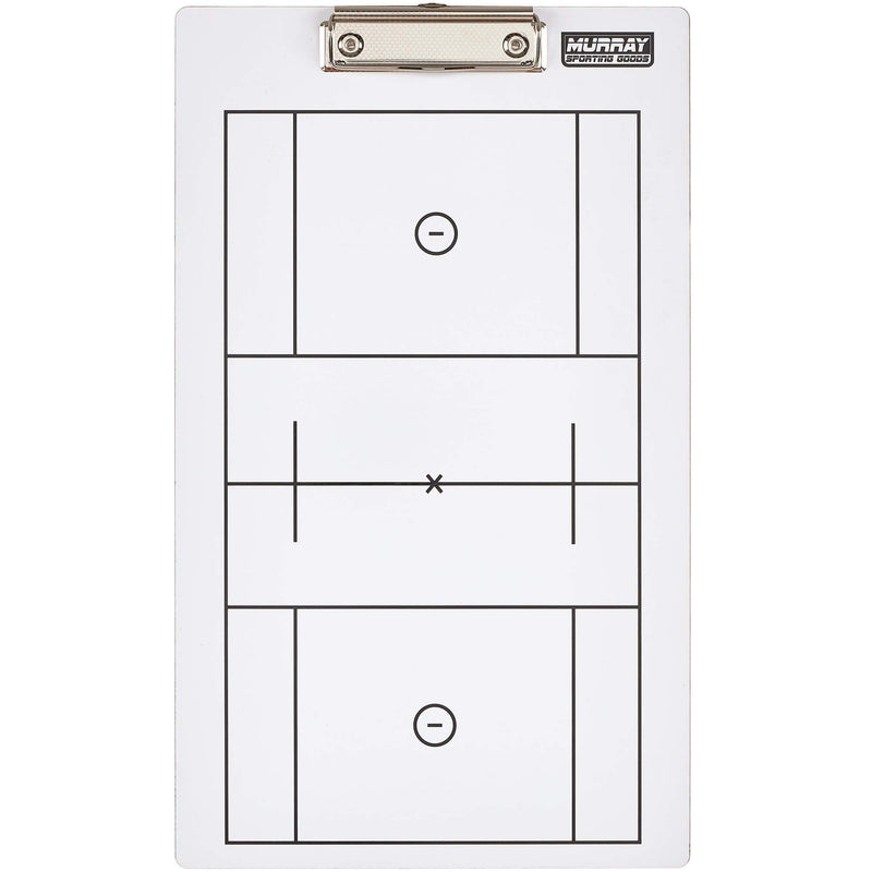 [Australia - AusPower] - Murray Sporting Goods Dry Erase Double-Sided Lacrosse Coaches Clipboard 